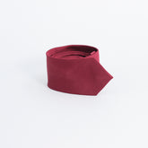 DEEP RED TEXTURED TIE
